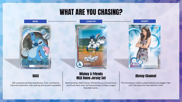 2026 topps Disney Chrome Blaster Box view 3