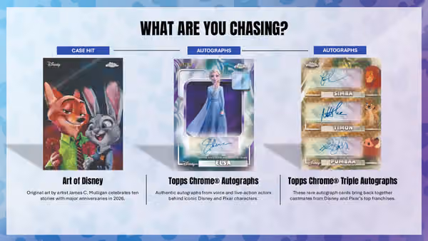 2026 topps Disney Chrome Blaster Box view 4