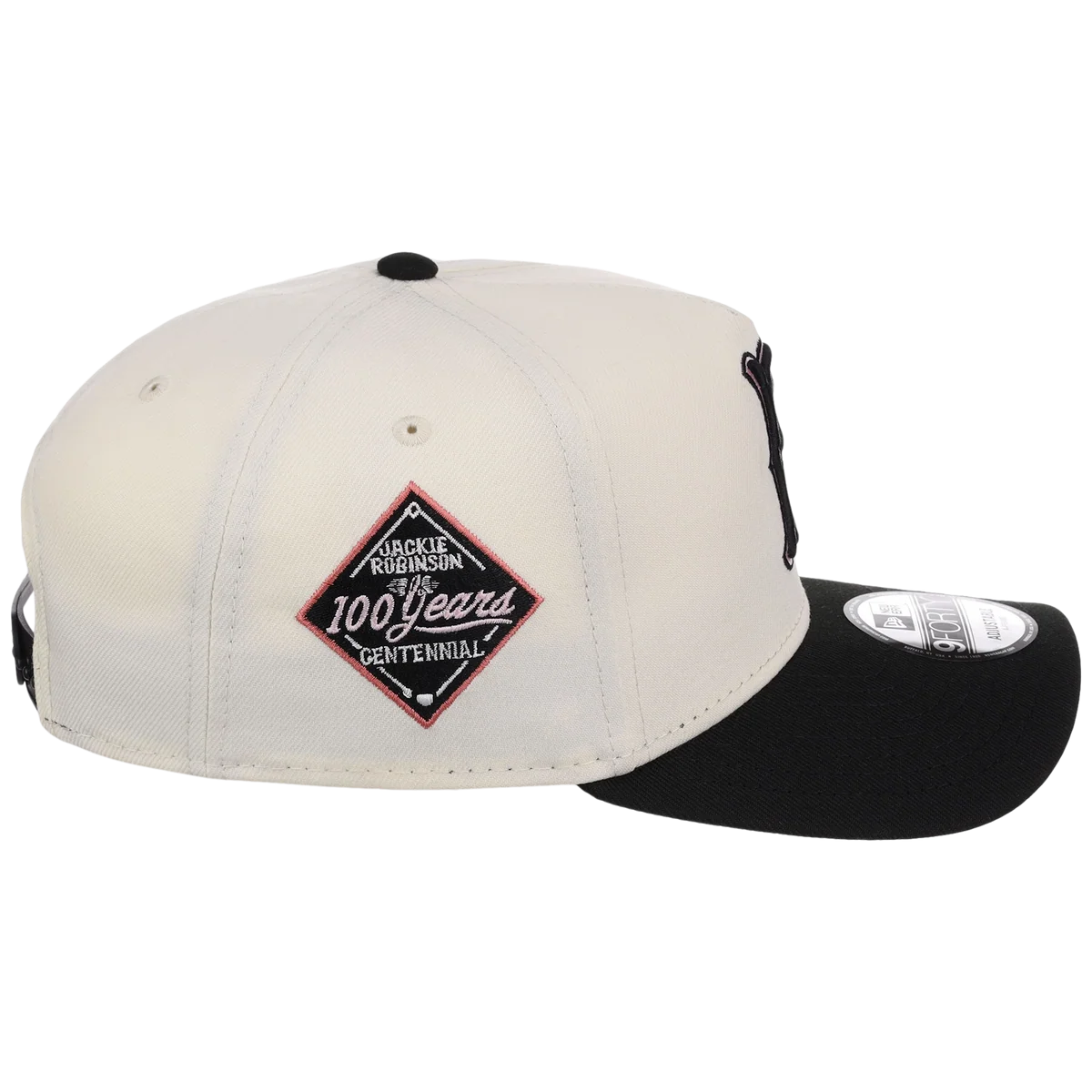 Brooklyn Dodgers MLB Chrome Blinky New Era 9FORTY A-Frame detail view