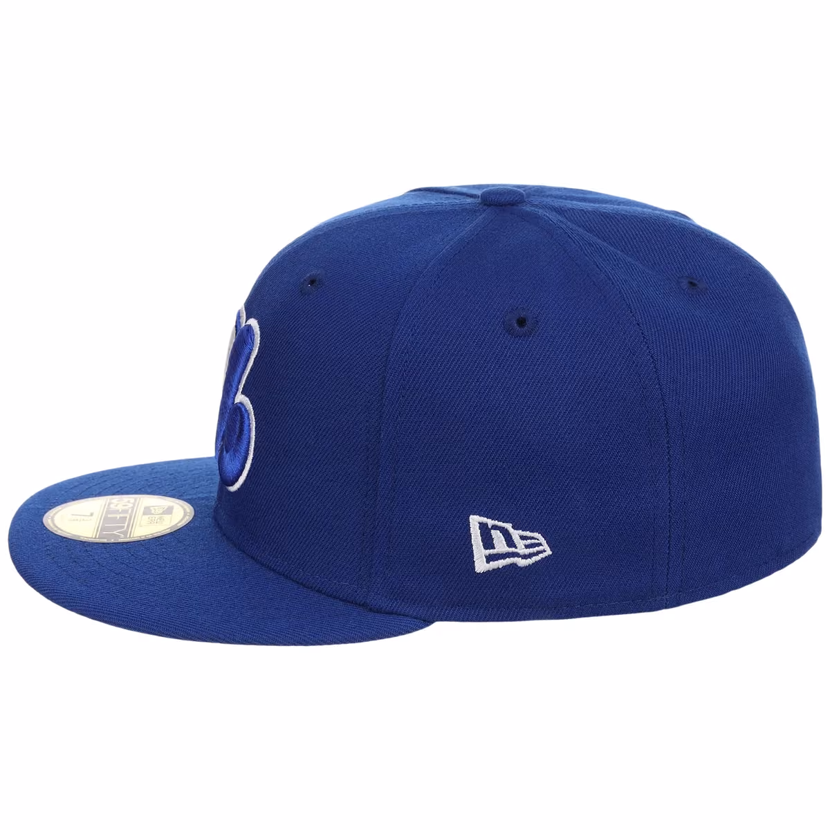 Montreal Expos MLB Cooperstown Authentic Collection New Era 59FIFTY (Royal/Royal) detail view