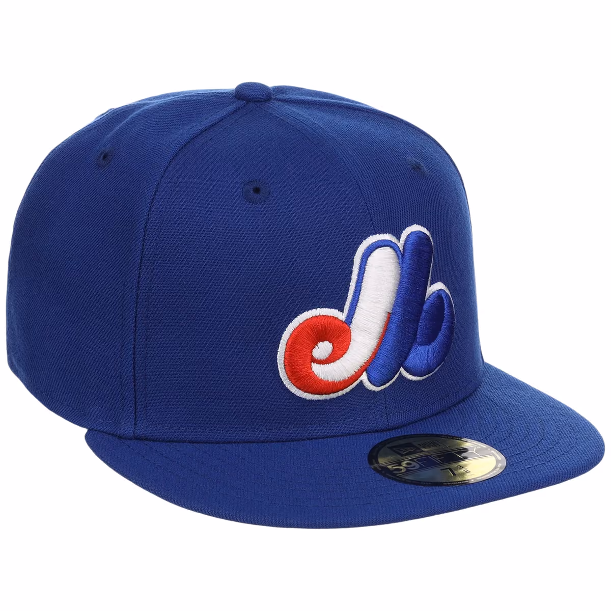 Montreal Expos MLB Cooperstown Authentic Collection New Era 59FIFTY (Royal/Royal) front view