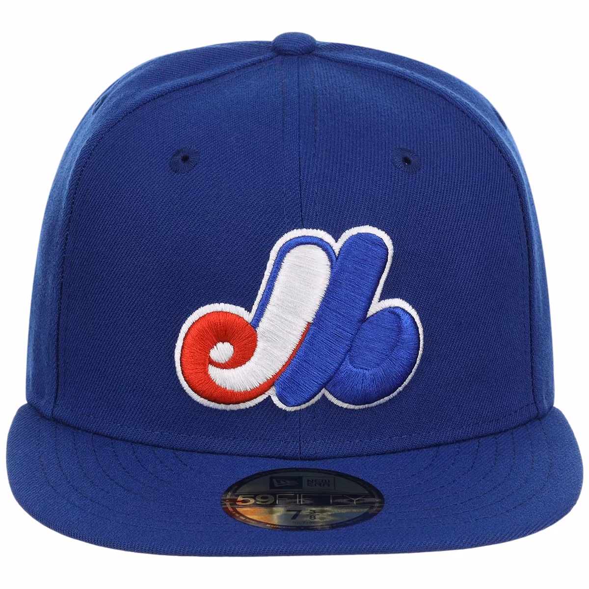 Montreal Expos MLB Cooperstown Authentic Collection New Era 59FIFTY (Royal/Royal) detail view