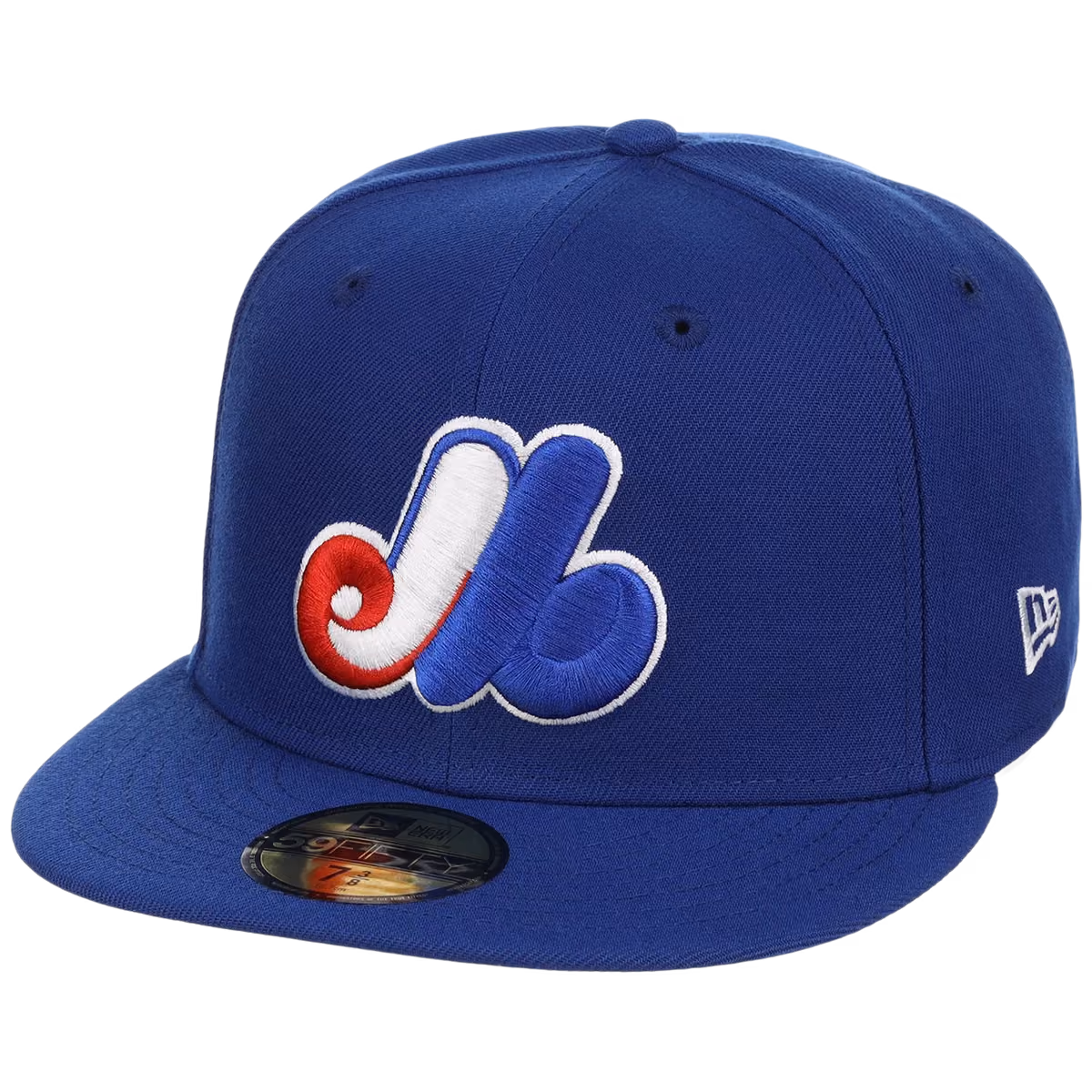 Montreal Expos MLB Cooperstown Authentic Collection New Era 59FIFTY (Royal/Royal) detail view