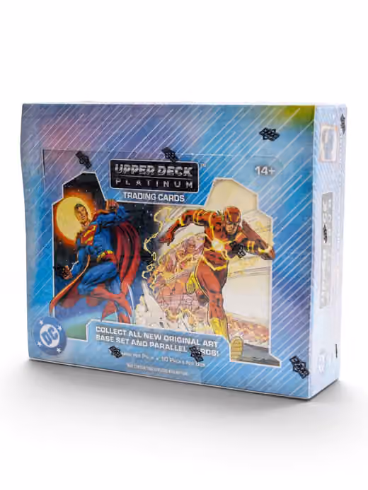 2026 Upper Deck DC Platinum Hobby Box view 1