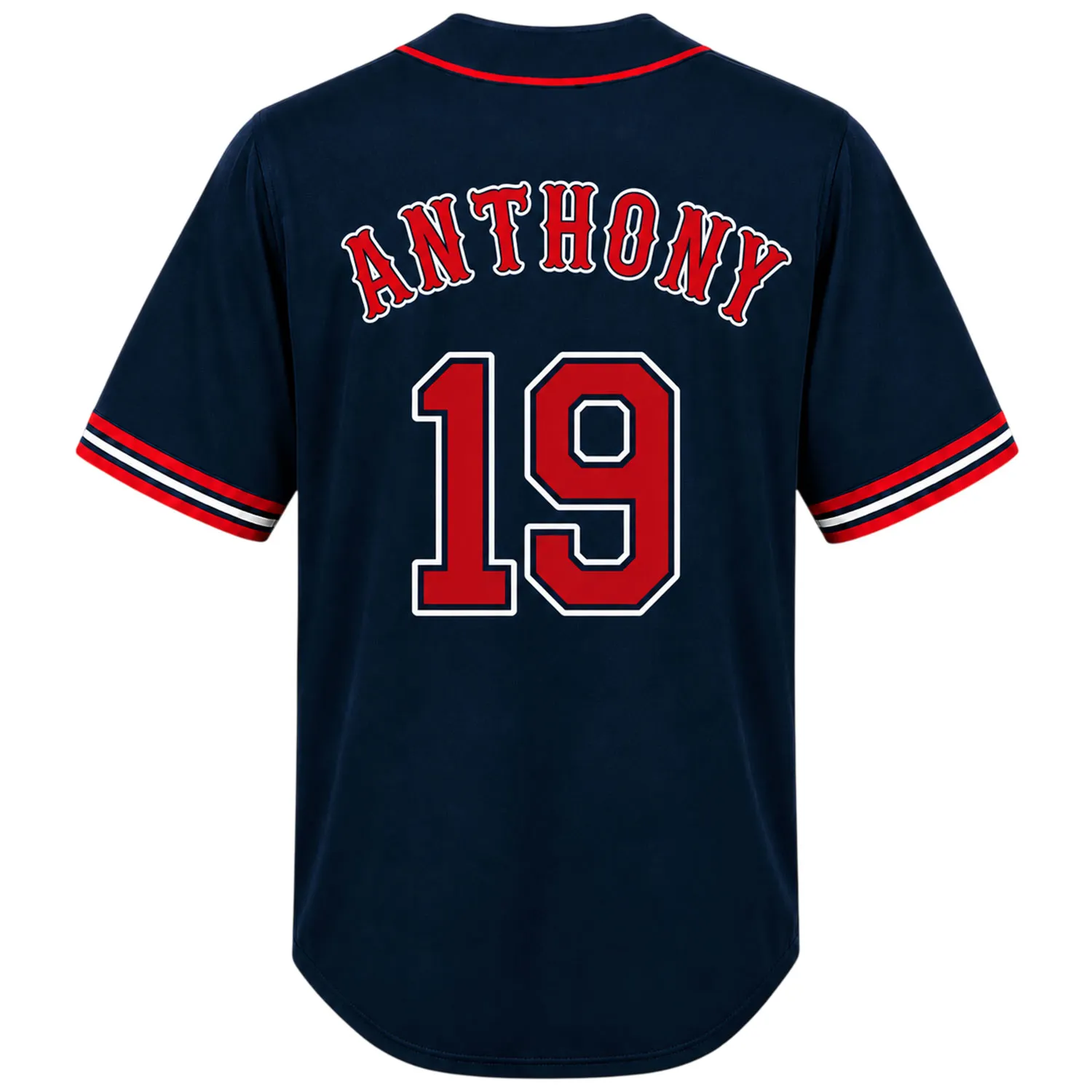 Roman Anthony Boston Red Sox Navy Jersey - Bold Fan Merch