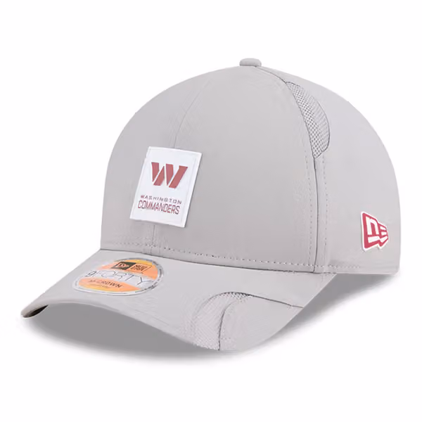 Washington Commanders 2025 NFL On-Field Sideline 9FORTY M-Crown Cap CW Grau product photo