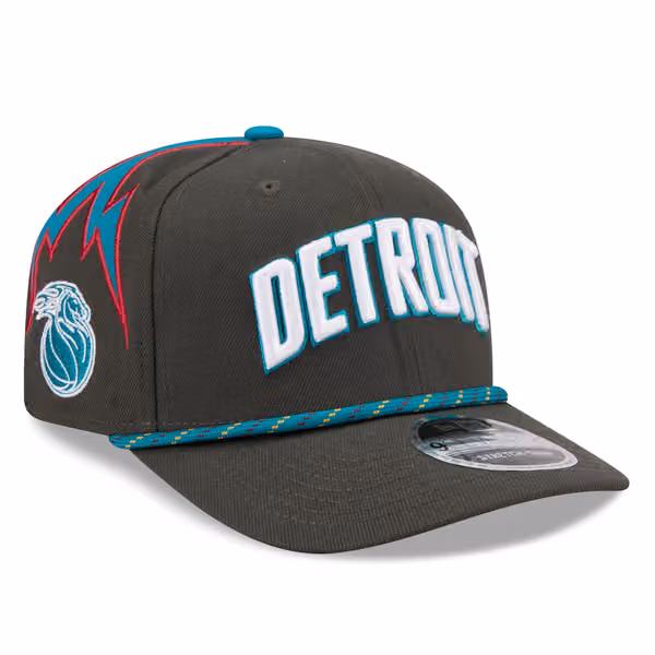 Detroit Pistons 2025-26 NBA City Edition 9SEVENTY Stretch-Snap Cap product photo