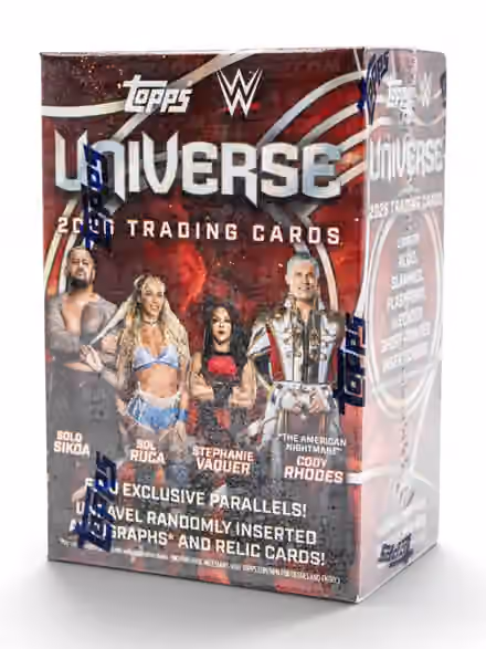 2026 Topps Universe WWE Blaster Box view 1