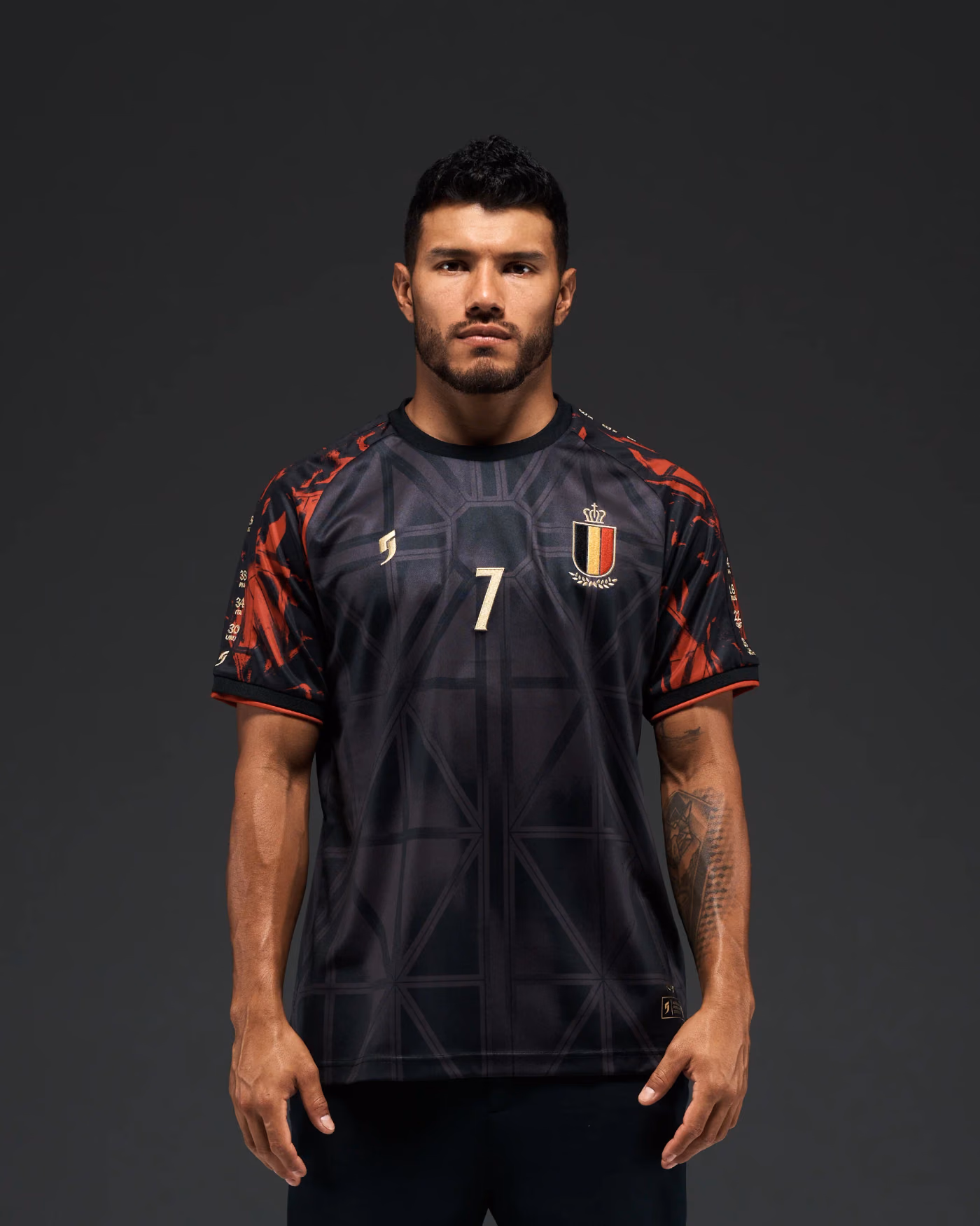 Jersevo Custom Personalized King Kev Heritage Jersey (2026WC Edition) front view