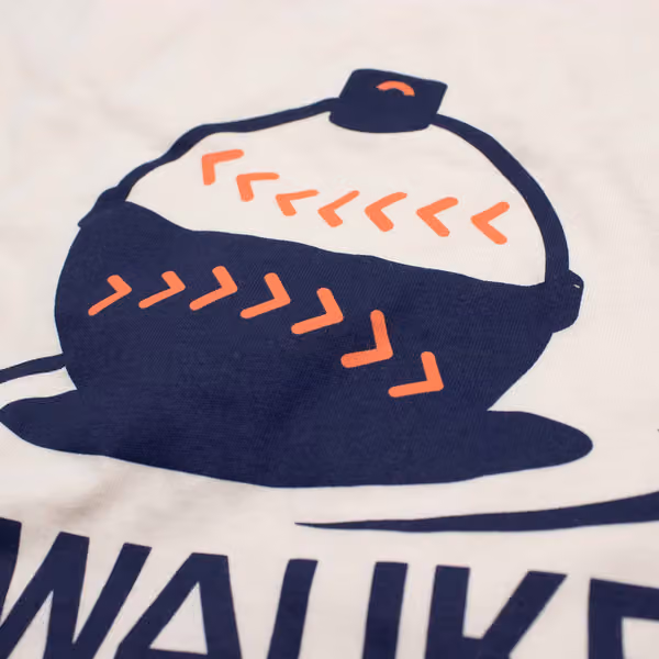Milwaukee Brewers City Connect Secondary MLB T-Shirt Natural view 3