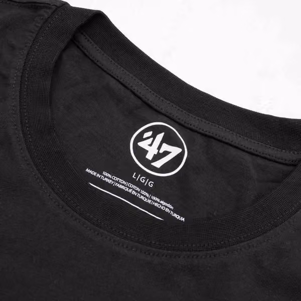 Boston Bruins Black Echo NHL T-Shirt Black view 3