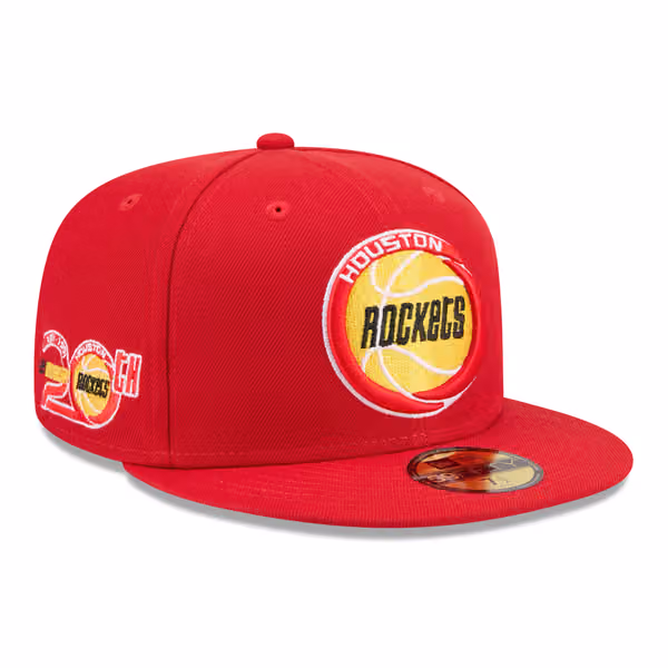 Houston Rockets 1972-1994 Hardwood Classics 59FIFTY Fitted Cap Red product photo