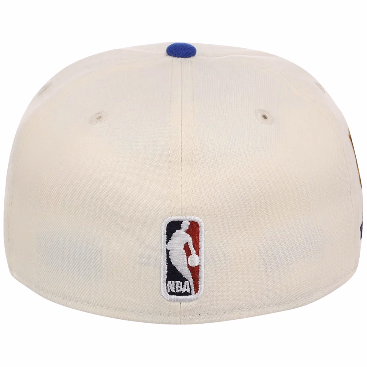 Golden State Warriors NBA Chrome OTC New Era 59FIFTY (Chrome/Royal) detail view