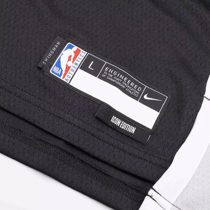 Victor Wembanyama #1 San Antonio Spurs Nike Swingman NBA Jersey Black (YOUTH) view 5