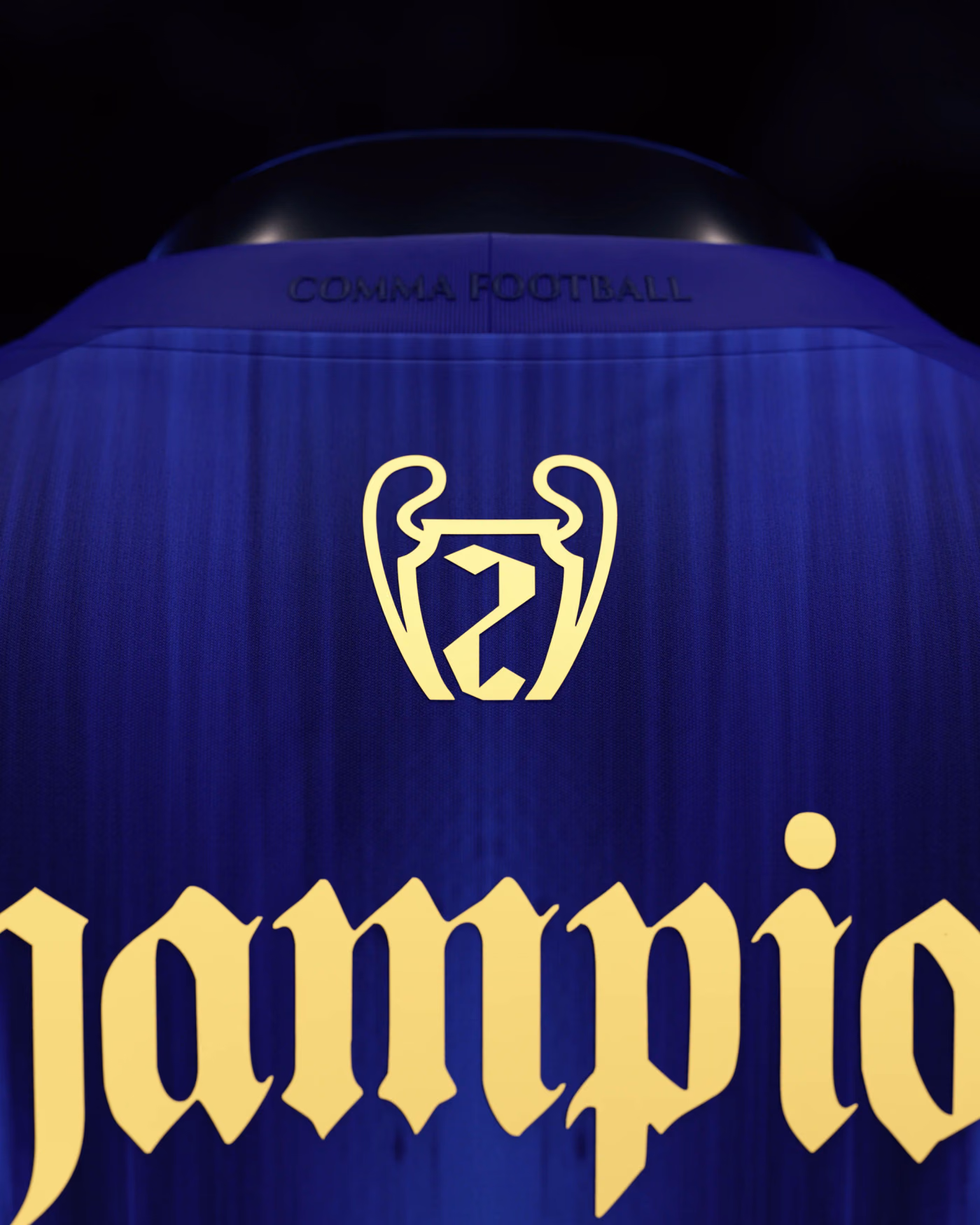 Jersevo Custom Personalized The Parisians (2026 European Champions) Jersey detail view 7