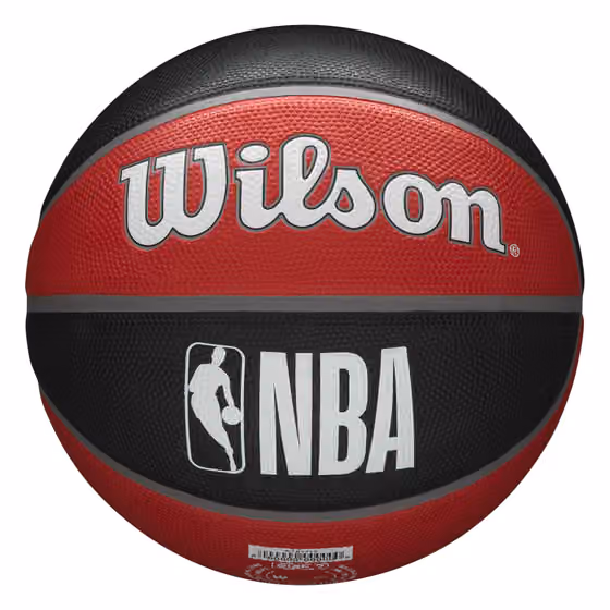 Toronto Raptors Team Tribute Wilson NBA Basketball (Size 7) view 2