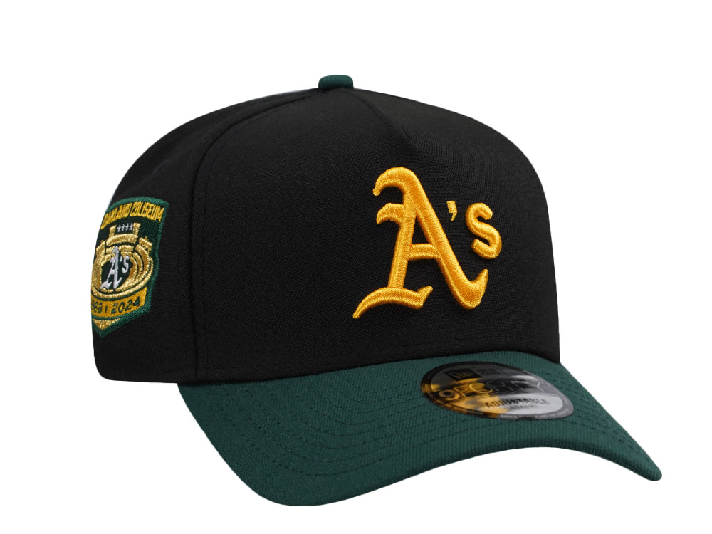 New Era Oakland Athletics Coliseum Two Tone Edition 9Forty A Frame Snapback Hat front