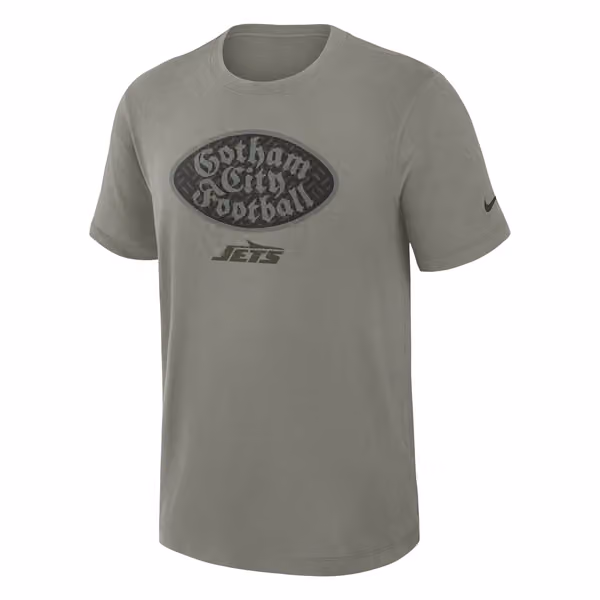New York Jets 2025 Rivalries Dri-FIT Slub NFL T-Shirt Olive view 1