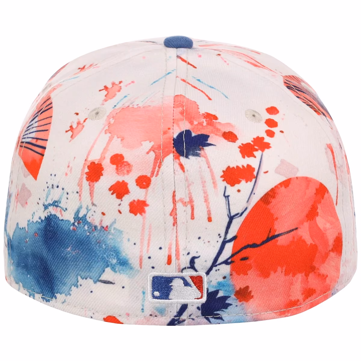 Los Angeles Dodgers Pacific Canvas New Era 59FIFTY (Multi/Royal) detail view