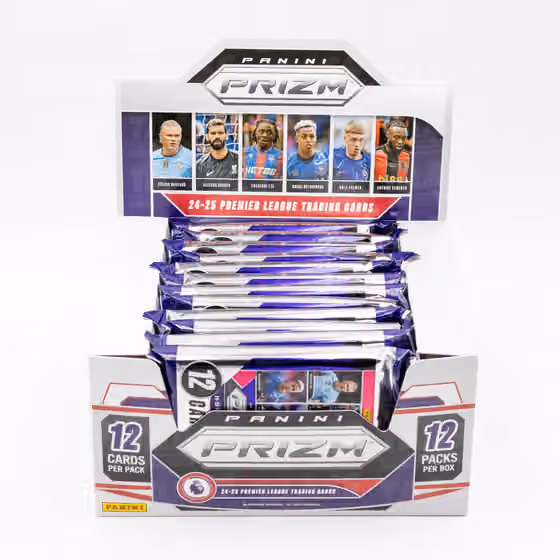 2024/25 Panini Prizm Premier League Soccer EPL Hobby Box view 2