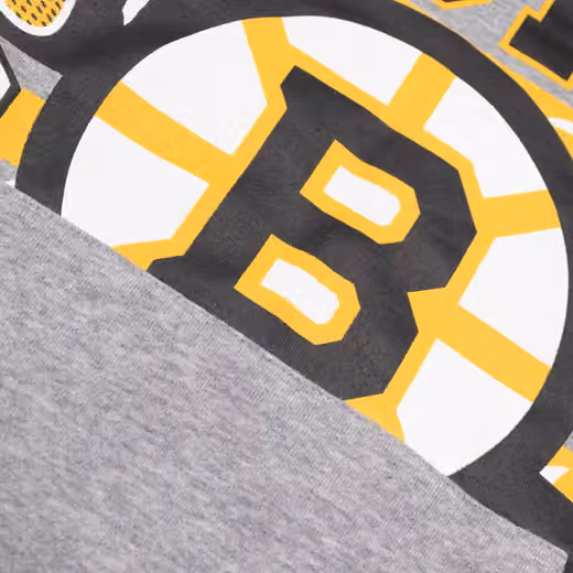 Boston Bruins Sport Classics Oversized NHL Hoodie Gray view 3