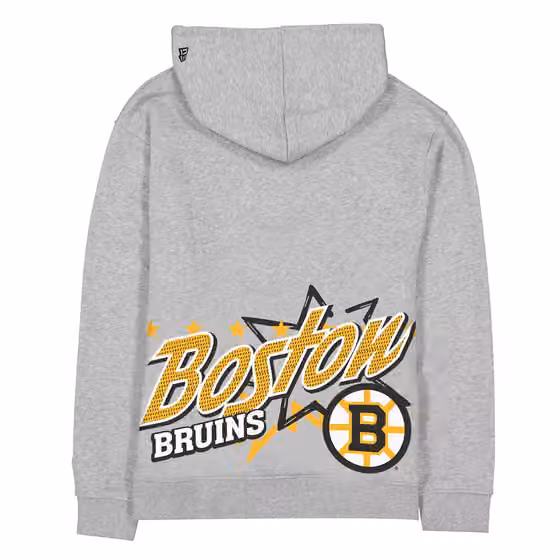 Boston Bruins Sport Classics Oversized NHL Hoodie Gray view 2