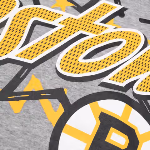 Boston Bruins Sport Classics Oversized NHL Hoodie Gray view 4