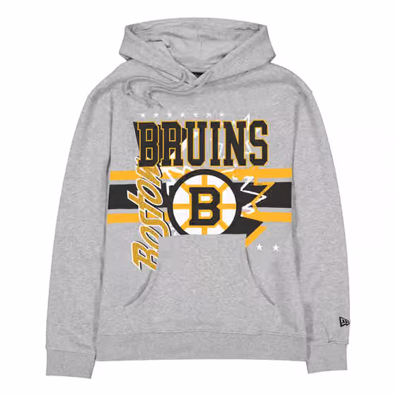 Boston Bruins Sport Classics Oversized NHL Hoodie Gray view 1