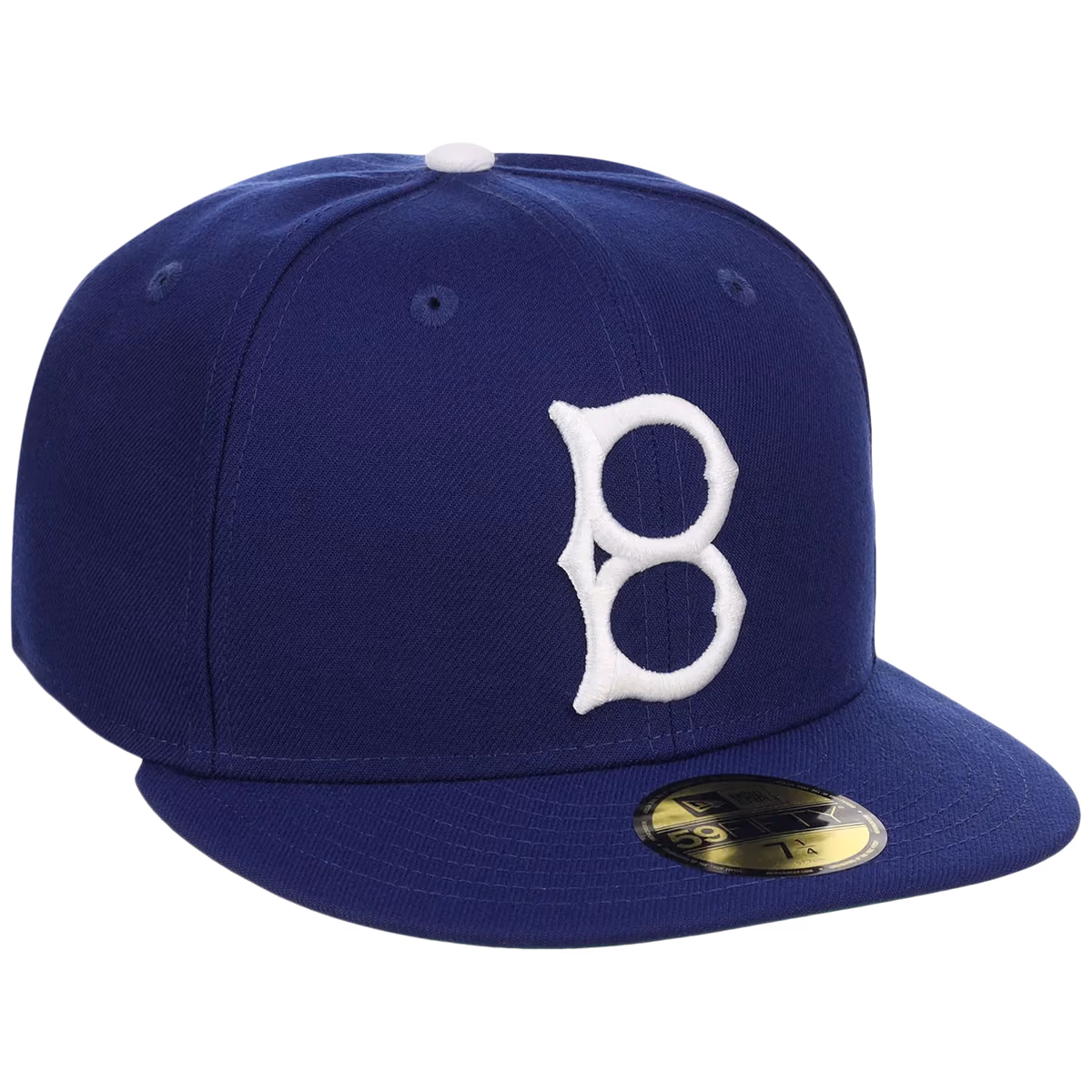 Brooklyn Dodgers MLB Cooperstown Authentic Collection New Era 59FIFTY (Royal/Royal) front view