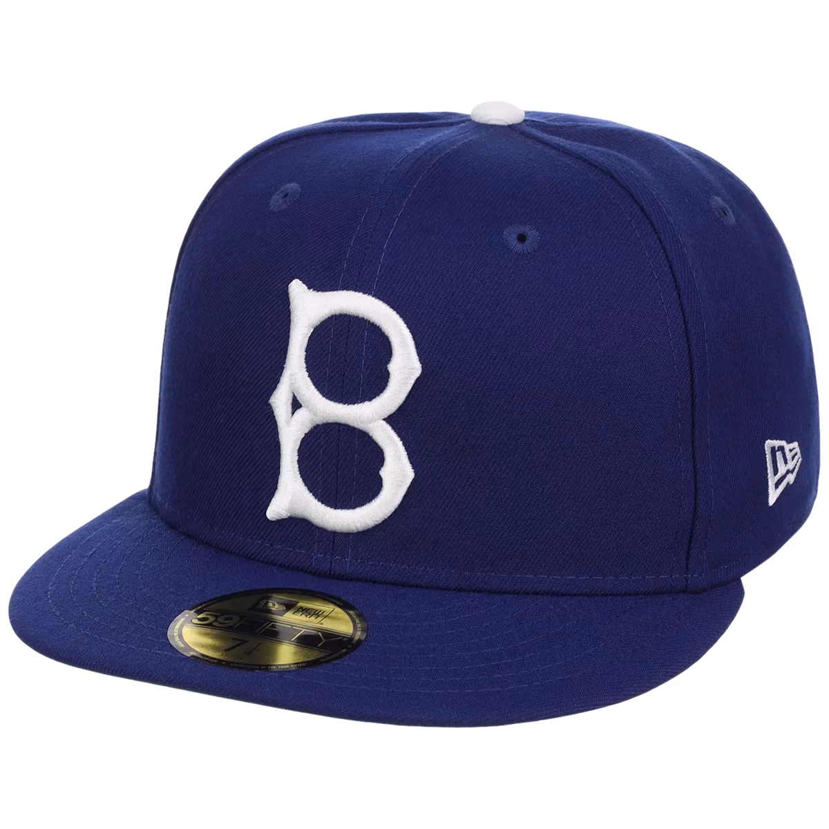 Brooklyn Dodgers MLB Cooperstown Authentic Collection New Era 59FIFTY (Royal/Royal) detail view