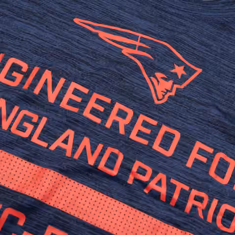 New England Patriots 2025 NFL Sideline Nike Velocity Performance Long Sleeve T-Shirt Navy view 3