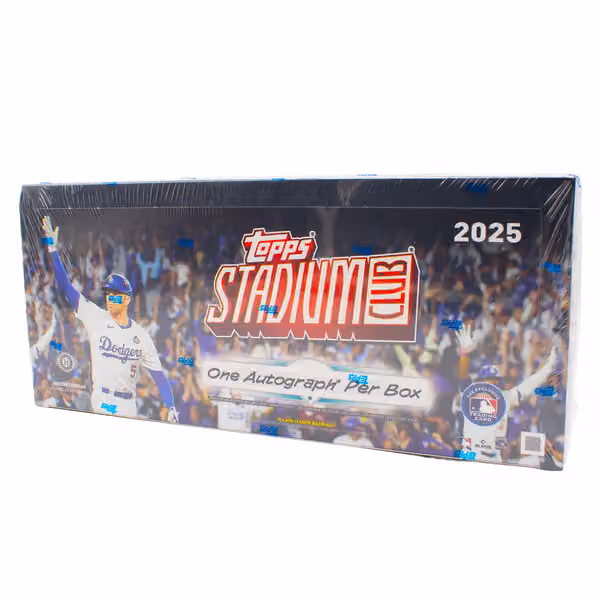 2025 Topps Stadium Club Baseball MLB Hobby Box view 1