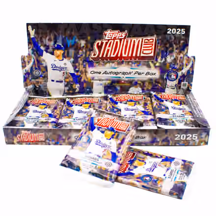 2025 Topps Stadium Club Baseball MLB Hobby Box view 2