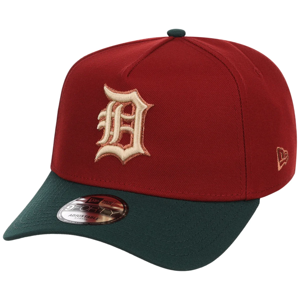 Detroit Tigers MLB Terra Verde New Era 9FORTY detail view
