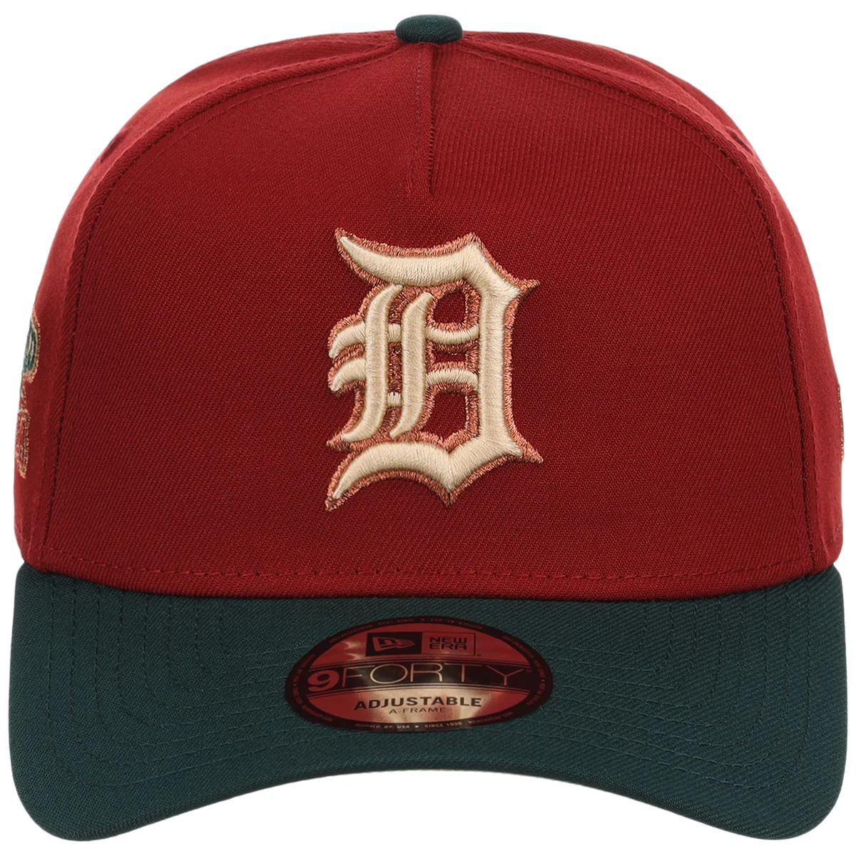 Detroit Tigers MLB Terra Verde New Era 9FORTY detail view