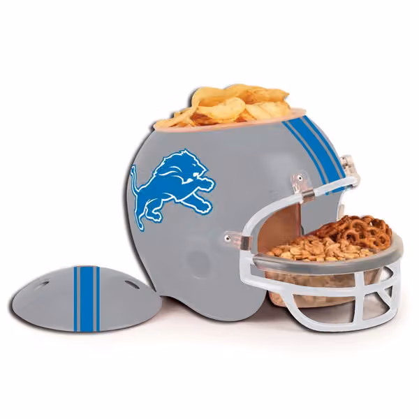 Detroit Lions Football NFL Snack Helmet view 1