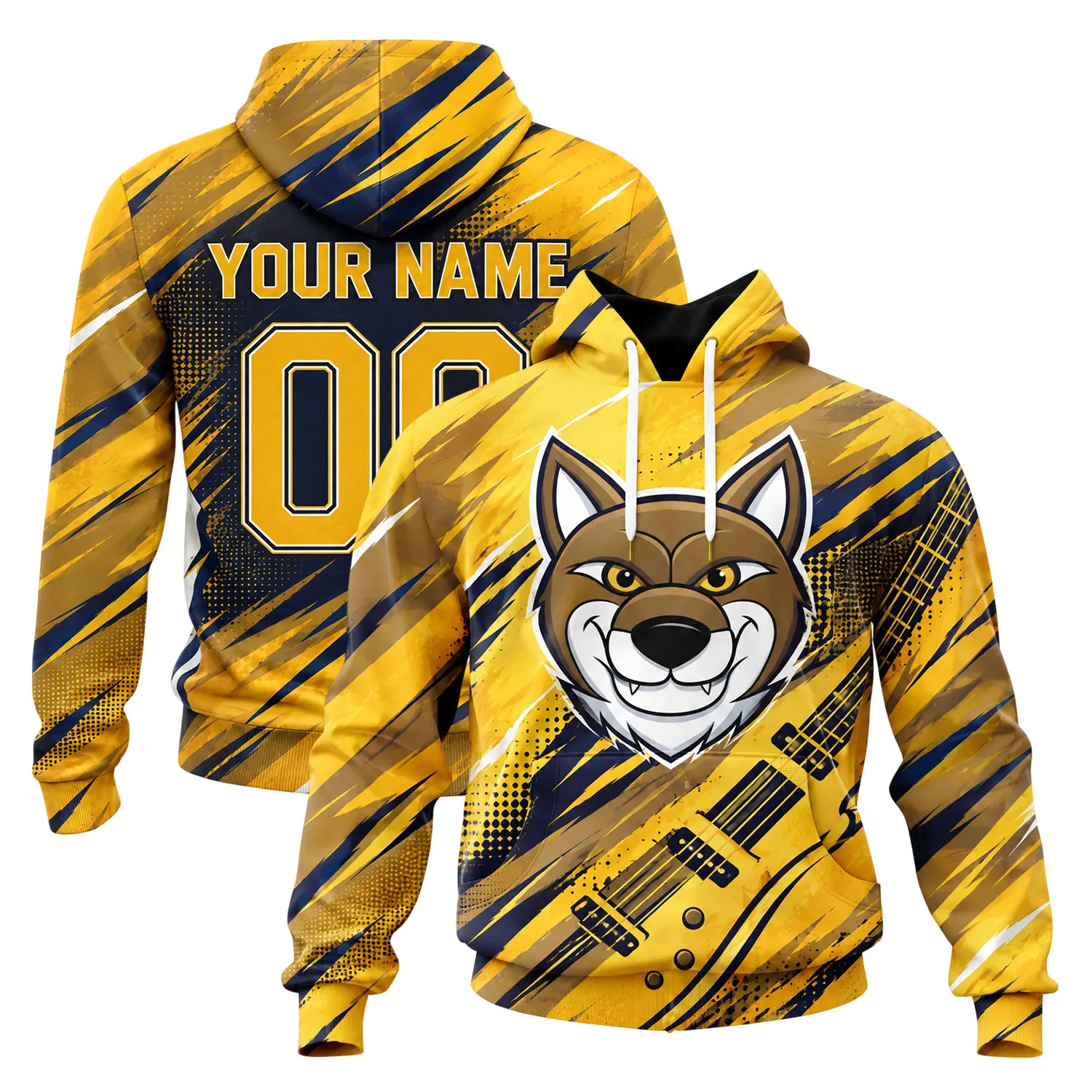 Nashville SC Mascot Club Sweatshirt Vibrant custom hoodie