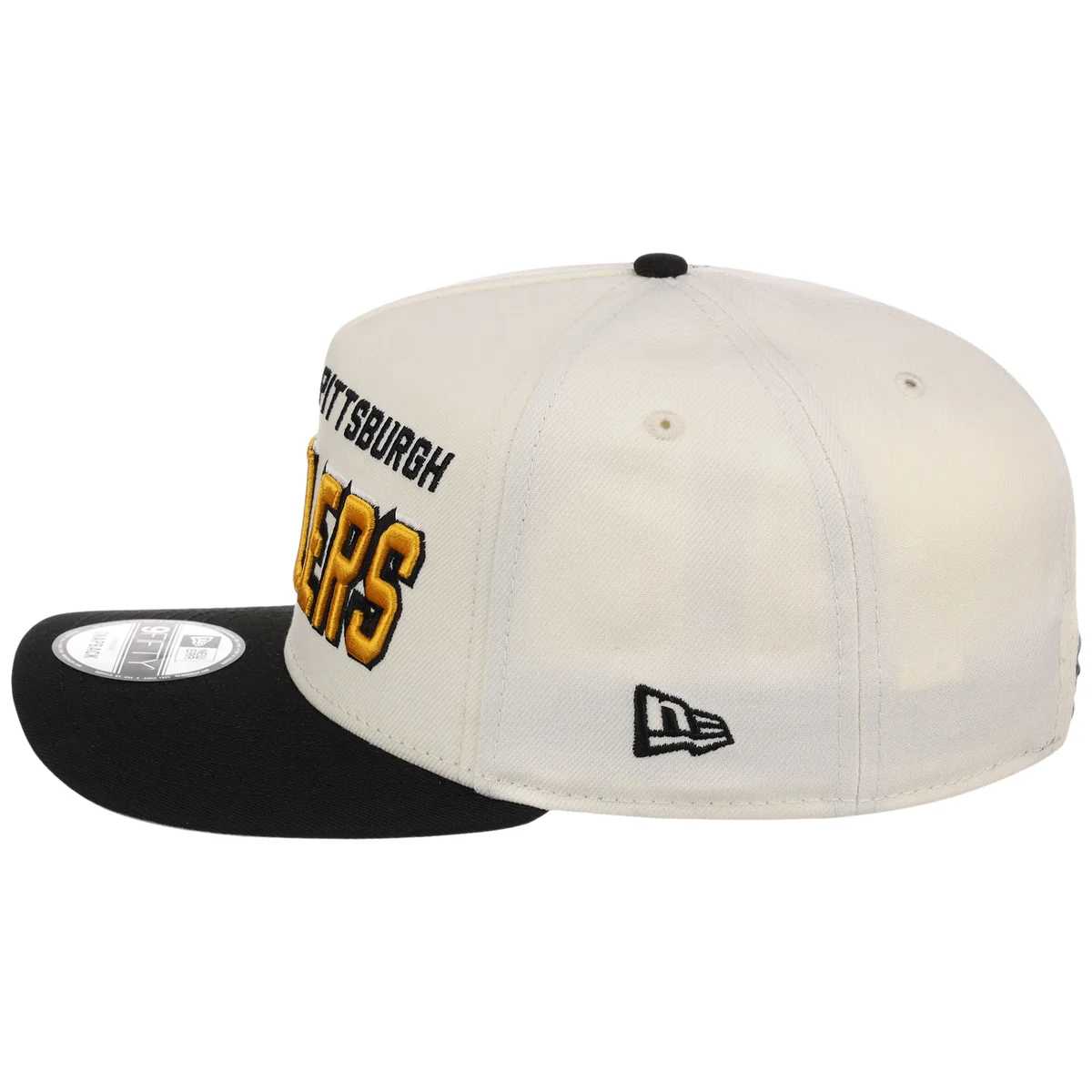 Pittsburgh Steelers NFL Gridlock New Era 9FIFTY A-Frame detail view