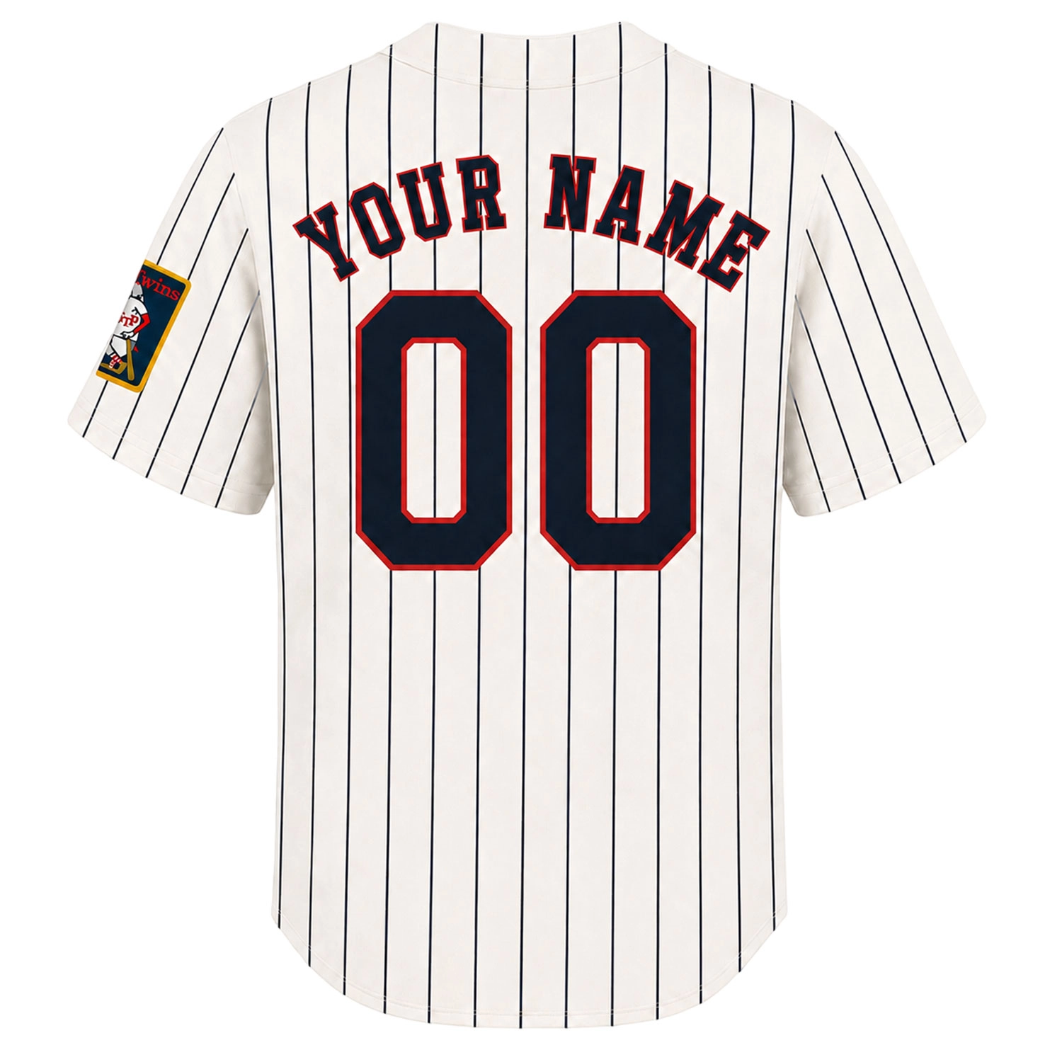 Minnesota Twins Retro Pinstripe Jersey 2026 Bold Cream