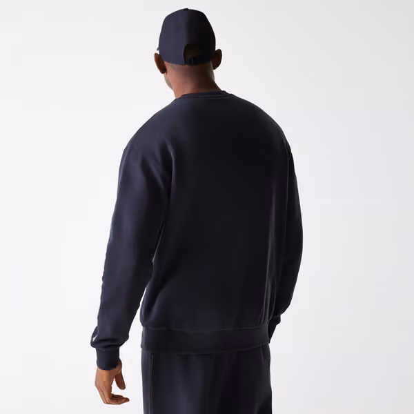 New York Yankees Small Logo Crewneck MLB Sweatshirt Navy view 2