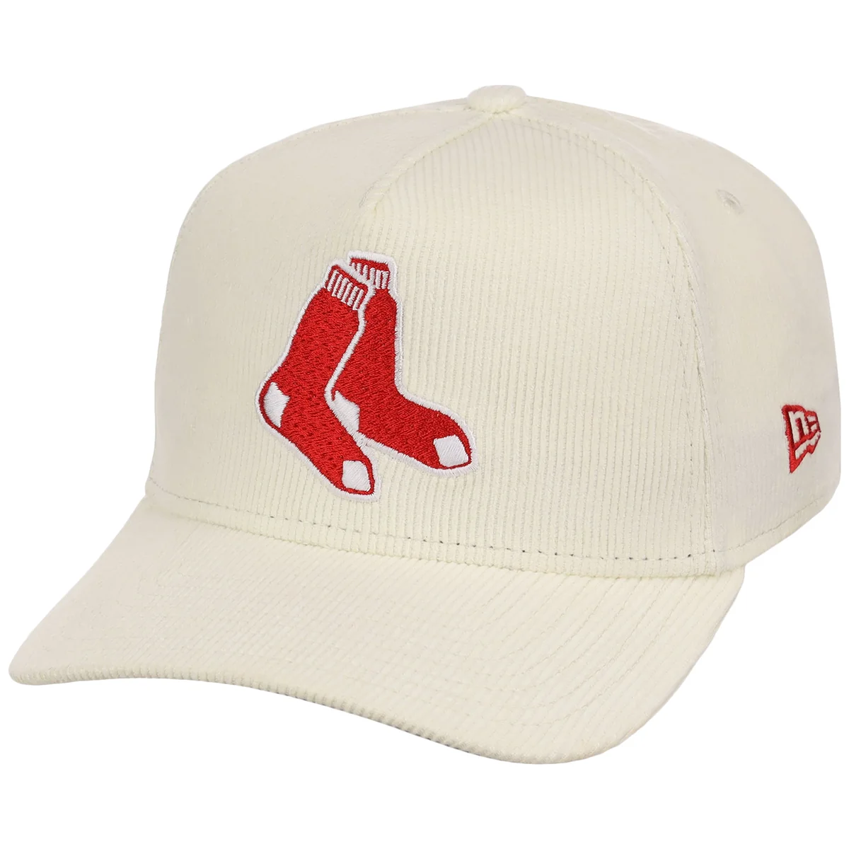 Boston Red Sox MLB Chrome Cord FASHION CORE New Era 9FORTY A-Frame detail view