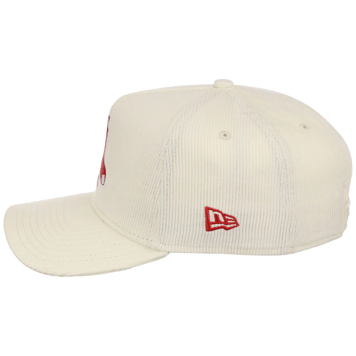 Boston Red Sox MLB Chrome Cord FASHION CORE New Era 9FORTY A-Frame detail view
