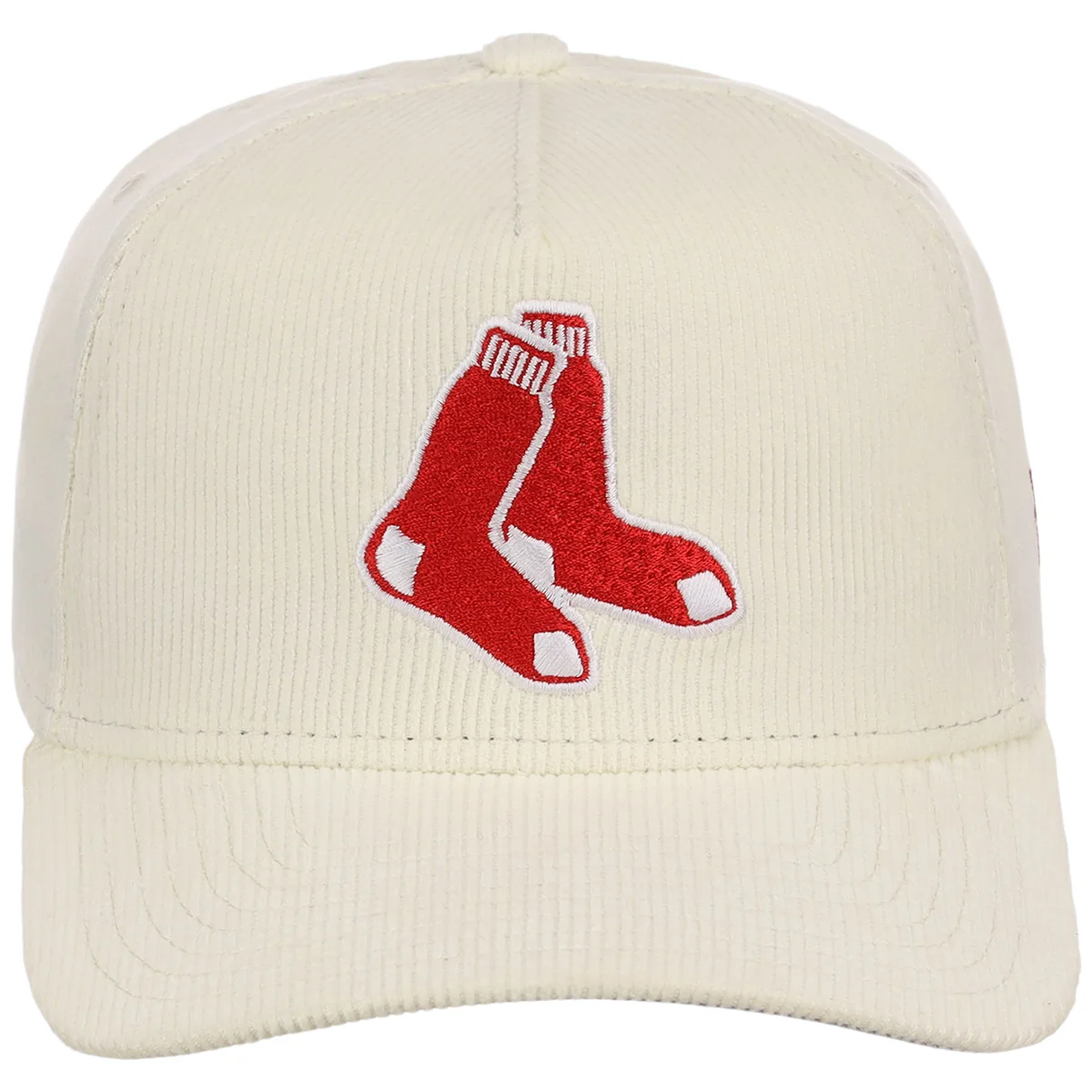 Boston Red Sox MLB Chrome Cord FASHION CORE New Era 9FORTY A-Frame detail view