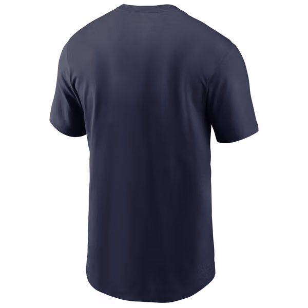 Seattle Seahawks Athletic Arch Nike Essential NFL T-Shirt Navy view 2