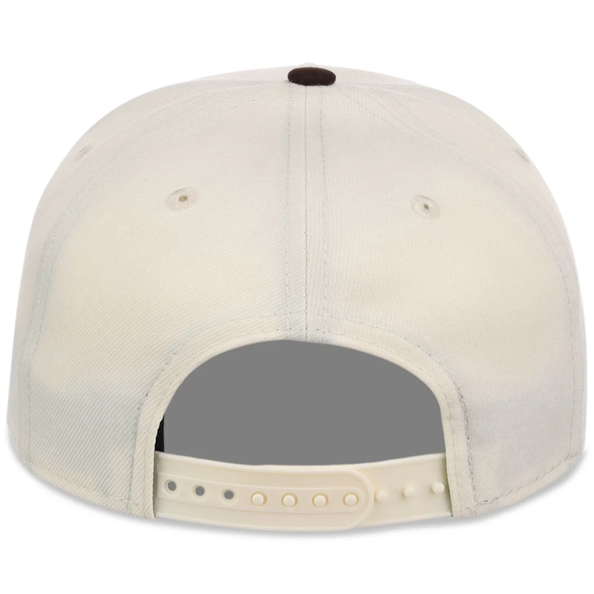 Milwaukee Brewers MLB Chrome x Burnt Wood FASHION CORE New Era 9FORTY A-Frame detail view