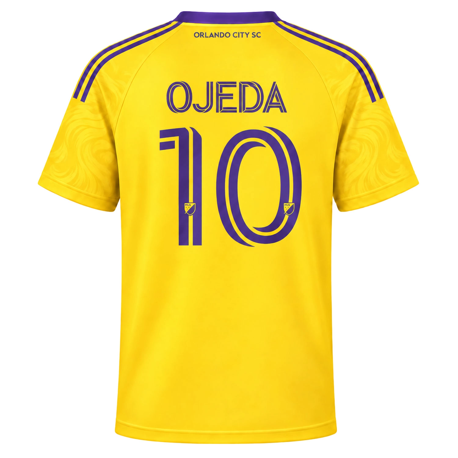 Martin Ojeda Orlando City Jersey Vibrant Yellow Soccer Shirt
