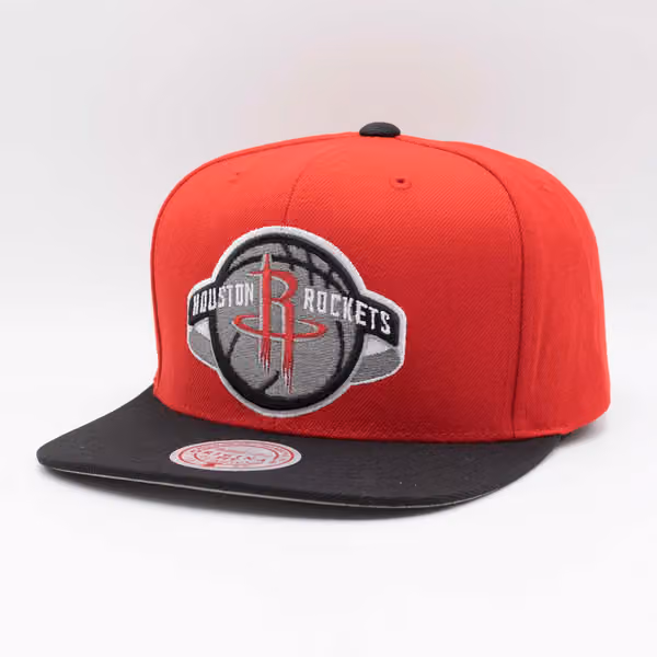 Houston Rockets Wool 2-Tone Mitchell & Ness Original Fit Snapback NBA Cap product photo