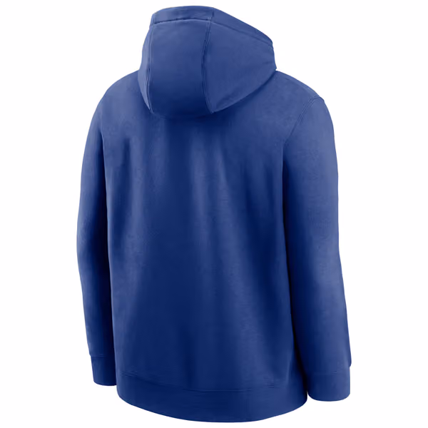 Texas Rangers Nike Club Slack MLB Hoodie Blue view 2