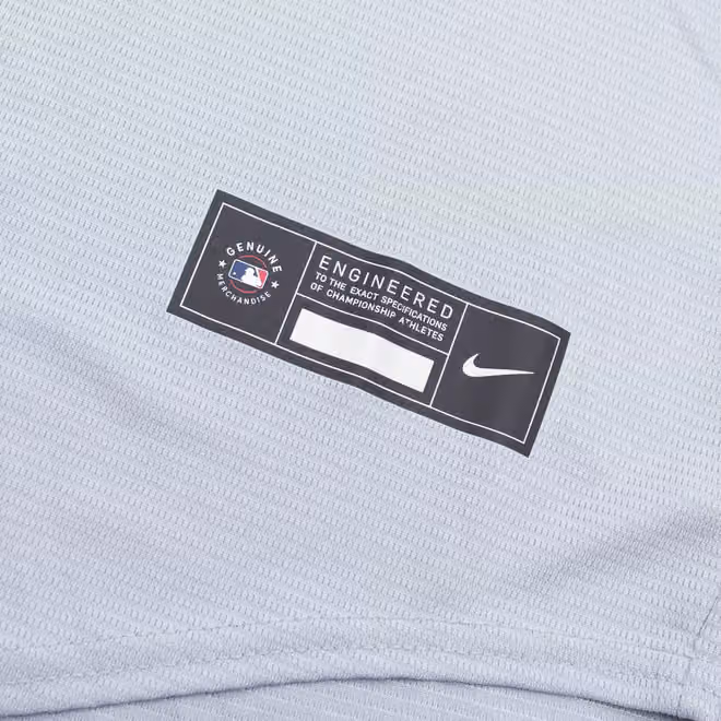 Milwaukee Brewers Nike MLB Road Jersey Gray view 4