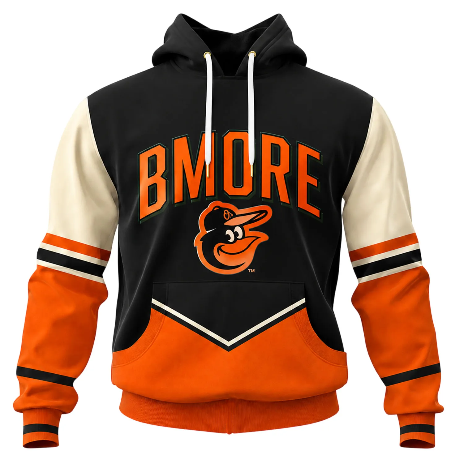Orioles Black Hoodie Dazzling Fan Merch Custom